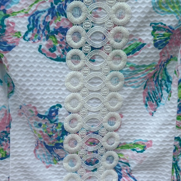 Lilly Pulitzer Sleeveless dress-size-12 fish print - Picture 7 of 14